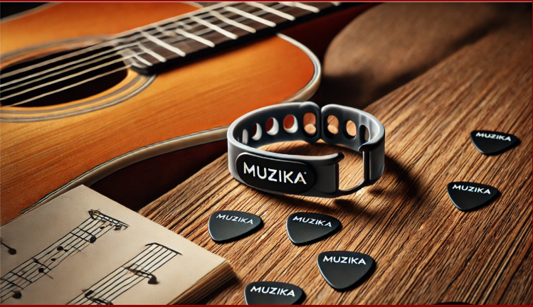 MUZiiKA Guitar Pick Bracelet