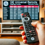 GE Remote Codes